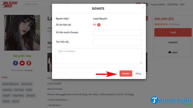 Top các cổng Donate phổ biến và cách donate Stream