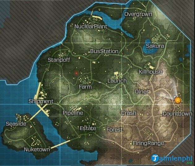 Các bản đồ có trong Call of Duty Mobile