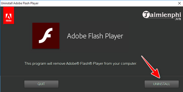 Cách xóa Flash khỏi Windows 10