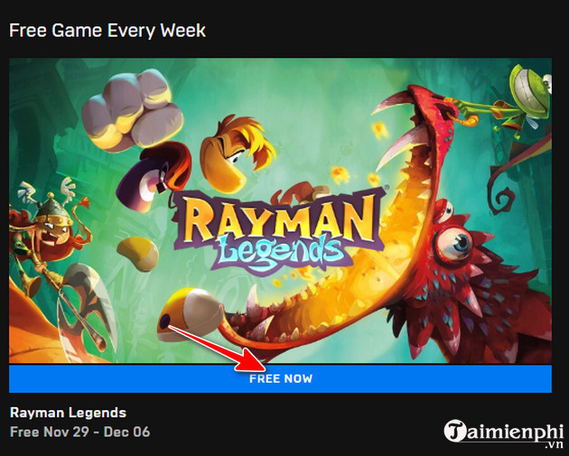 Nhận miễn phí game Rayman Legends ngay hôm nay