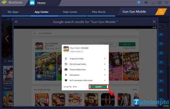Hướng dẫn cài đặt và chơi Gun Gun Mobile trên PC
