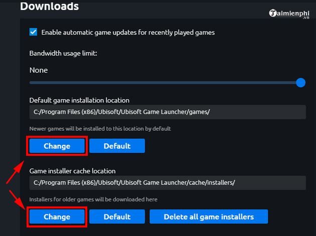 How to switch to download and install games on upplay 6