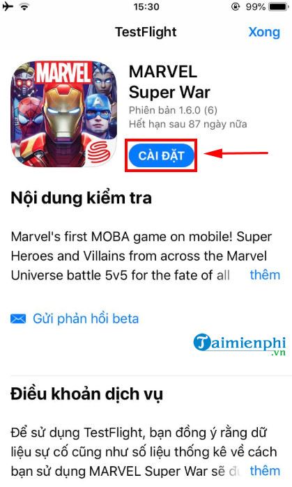 Cách chơi Marvel Super War trên iPhone