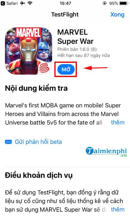 Cách chơi Marvel Super War trên iPhone