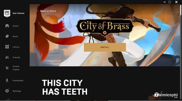 Cách nhận game hành động City of Brass miễn phí