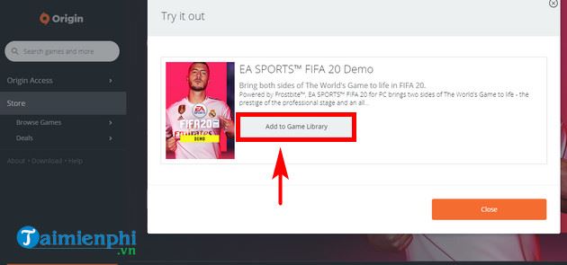 Hướng dẫn tải FIFA 20 Demo