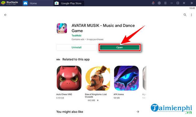 Cách cài đặt và chơi Avatar Musik trên điện thoại iPhone Android