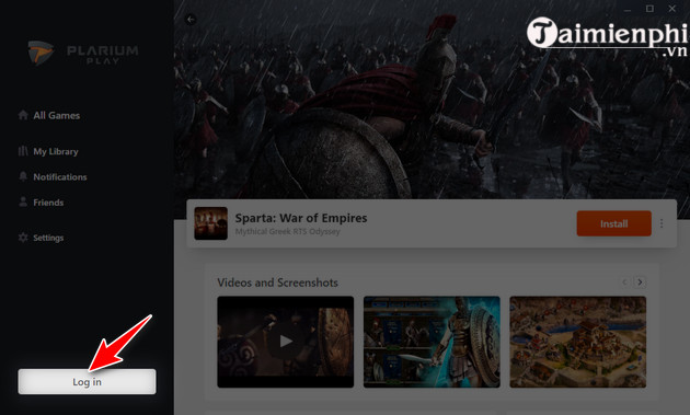 Cách tải và chơi game Sparta War of Empires