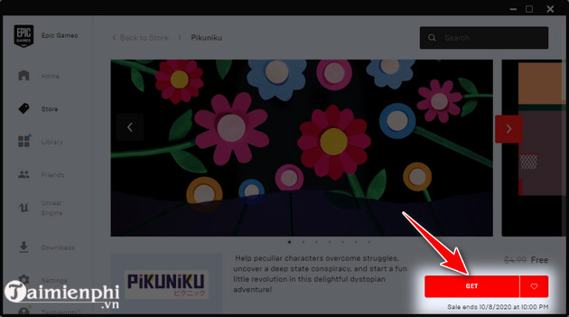 choi mien phi game pikuniku tren epic store