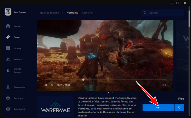 cach tai va choi mien phi game warframe tren pc 5