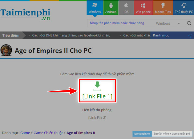 Cách tải và chơi Age of Empires II, AOE2