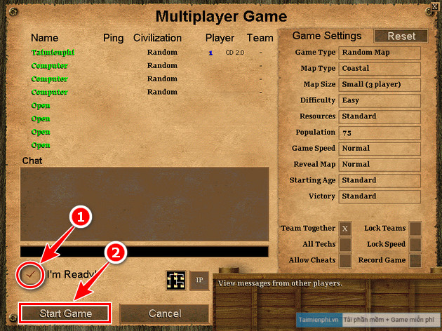 age of empires 2 cheats