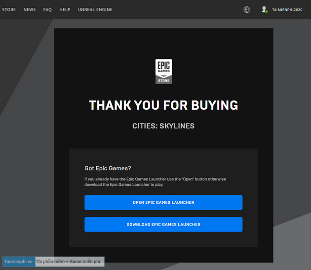 epic games store tang mien phi game cities skylines 4