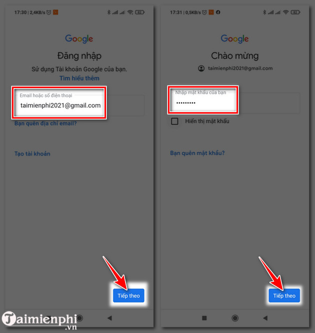Cách đăng nhập Gmail, login tài khoản Gmail gửi nhận thư