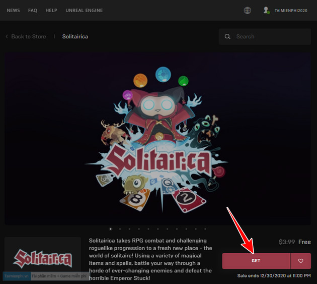 cach tai va choi mien phi game solitairica 3