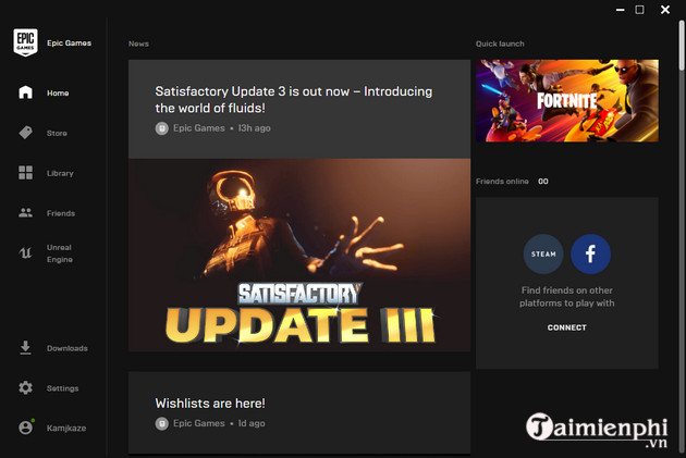 huong dan tai va cai dat epic games launcher tren may tinh 8