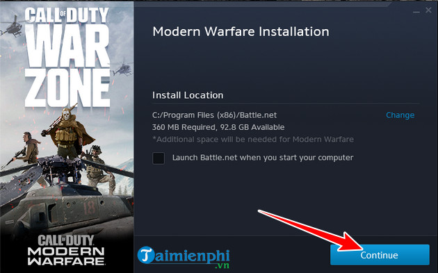 Hướng dẫn cài đặt Call Of Duty Warzone trên PC