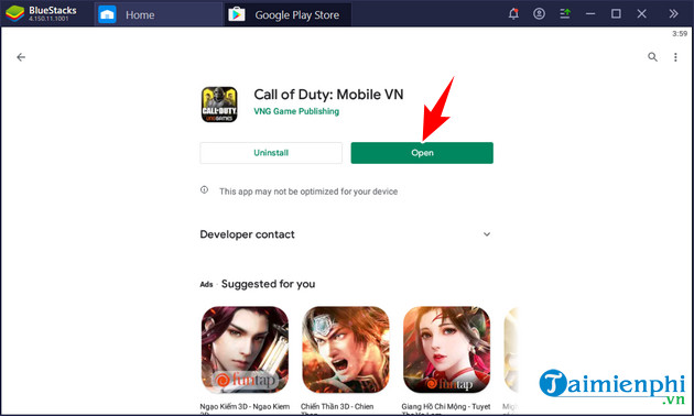 Cách chơi Call Of Duty Mobile VN trên máy tính