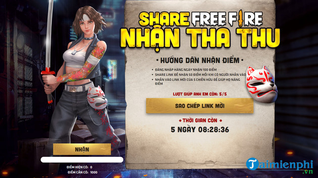 Cach Nháº­n VÄ©nh Viá»…n Trang Phá»¥c Gai Tha Thu Garena Free Fire