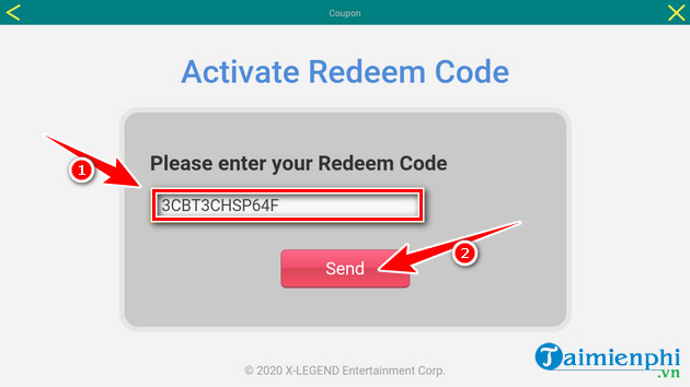 how to enter giftcode aura kingdom 2