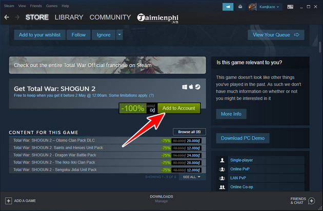 cach nhan total war shogun 2 mien phi ngay bay gio 3