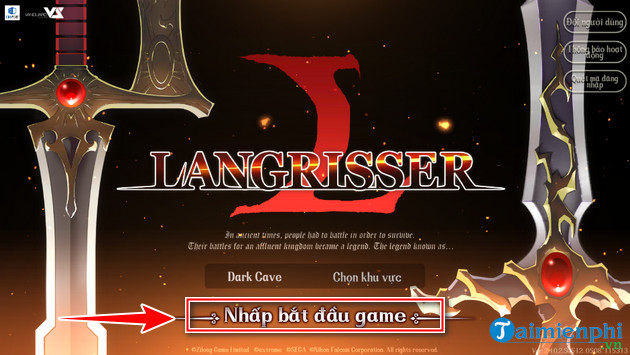 Cách tải và chơi game Langrisser SEA