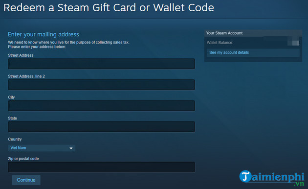 Cách nhập Steam Wallet Code nhanh nhất