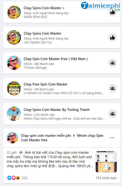 cach nhan spins game coin master free