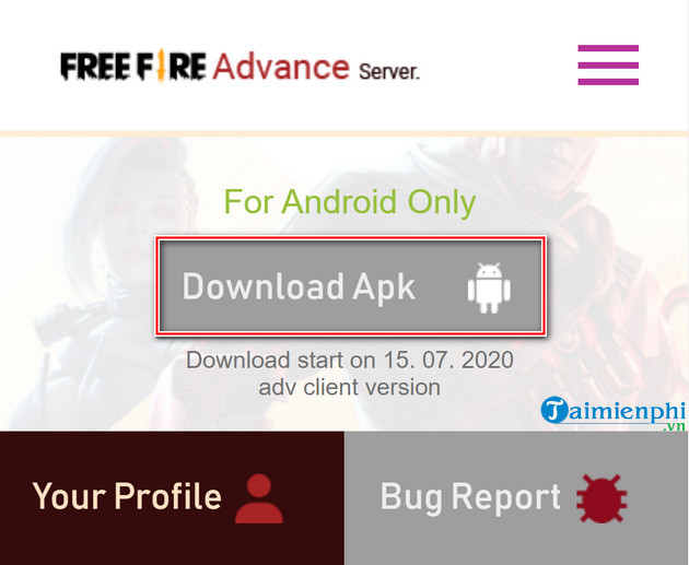 Cách tải và chơi Free Fire OB23 Advance Server, máy chủ thử nghiệm