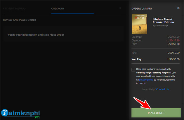 epic games store tang mien phi game lifeless planet 3