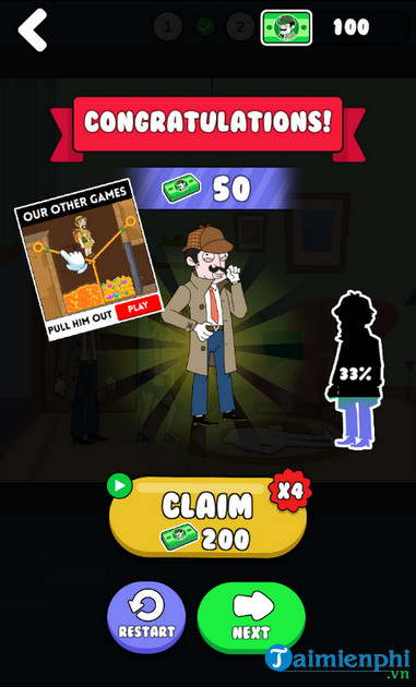 Cách tải và chơi game Clue Hunter