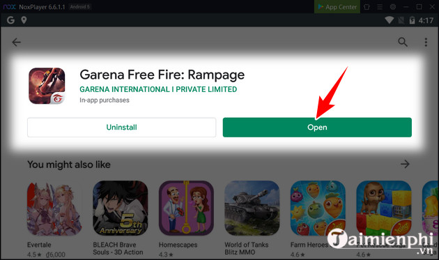 Cách chơi Garena Free Fire trên giả lập Android NoxPlayer