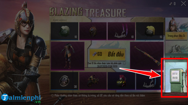 Cách nhận Premium Crate từ Event Blazing Treasure PUBG Mobile