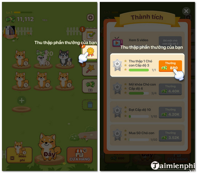 Play puppy town game on your android phone