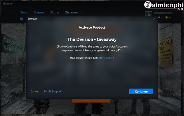 nhan mien phi tom clancy s the division game ban sung the gioi mo 5