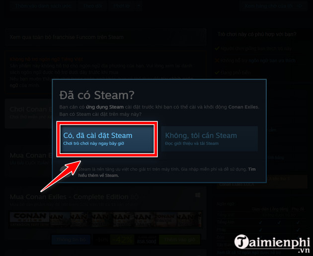 cach tai va choi mien phi game conan exiles 5