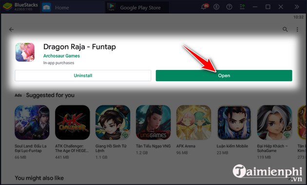 how to play dragon raja vn on pc in bluestacks 6