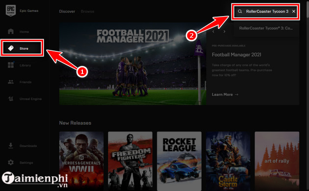 cach tai va choi mien phi rollercoaster tycoon 3 complete edition 2