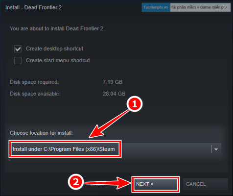 how to play dead frontier 2 game