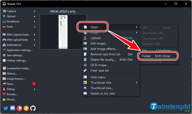Cách chụp màn hình dài, cuộn trên Windows 11 nhanh nhất 16 thu thuat chup man hinh dai tren win11 bang sharex