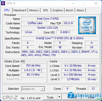 Cách kiểm tra màn hình máy tính dưới trạng thái CPU