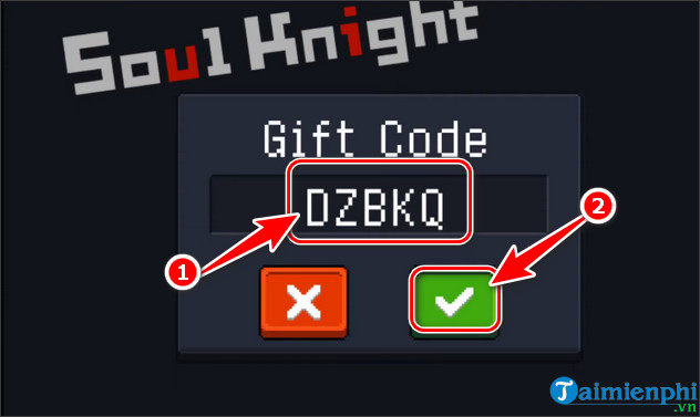 soul knight giftcode