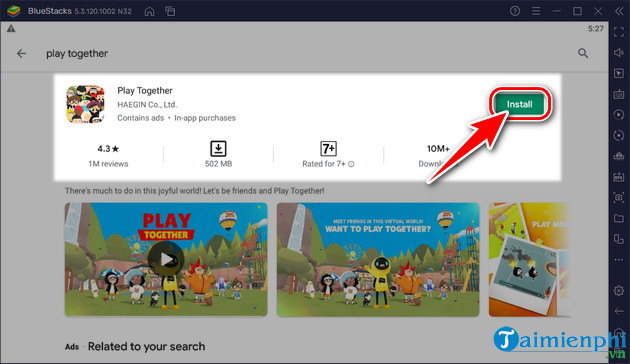 cach cai bluestacks tren windows 11 choi game Android
