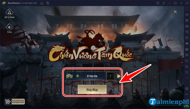 How to play and play the three kingdoms on BlueStacks