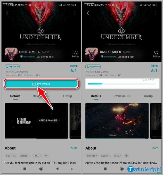 Tải Undecember Mod APK 1.09.0306 miễn phí cho Android iOS