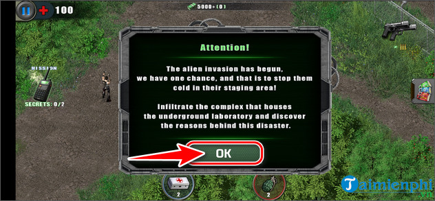 How to play and play alien shooter on iOS phones