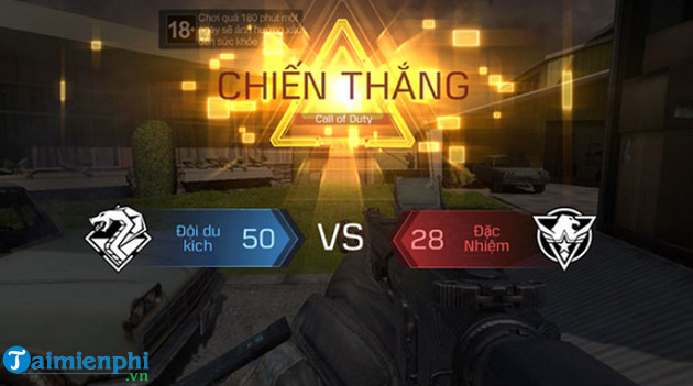 luật chơi call of duty mobile vn