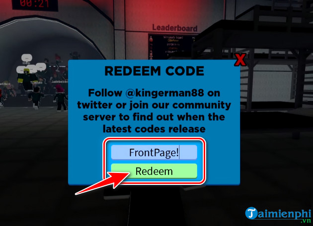 code squid game roblox free of charge