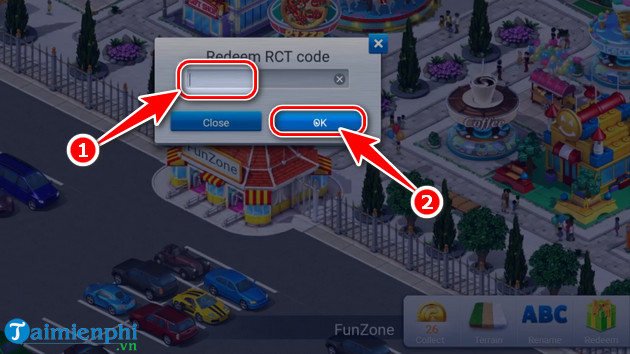 giftcode rollercoaster tycoon 4 mobile