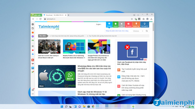 huong dan cai dat va su dung coc coc tren windows 11